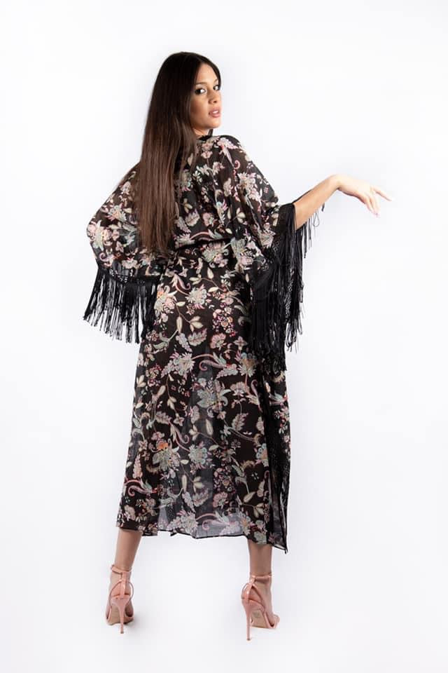 VESTIDO KAFTÁN TWINSET