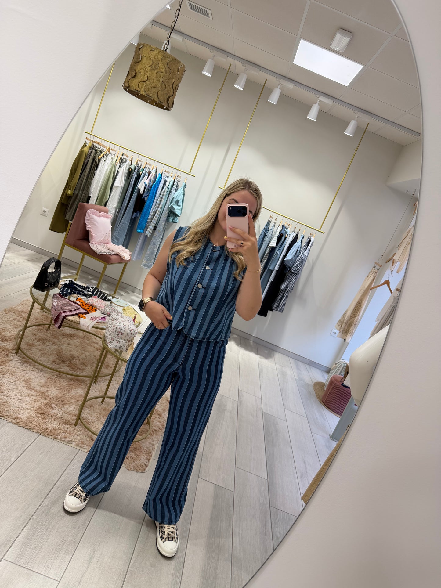 PANTALÓN VAQUERO RAYAS