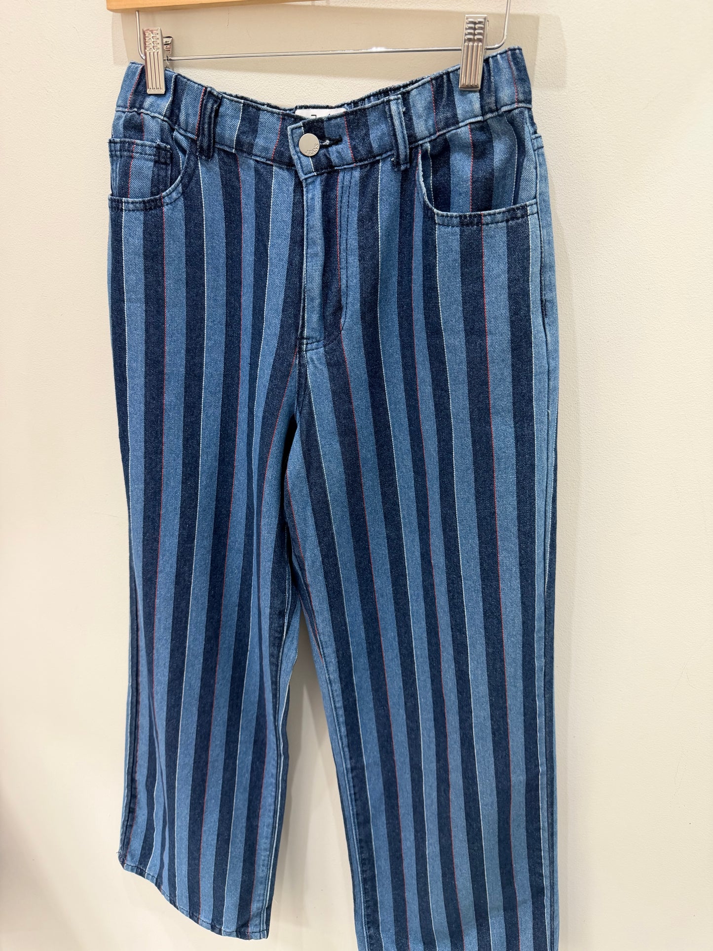 PANTALÓN VAQUERO RAYAS