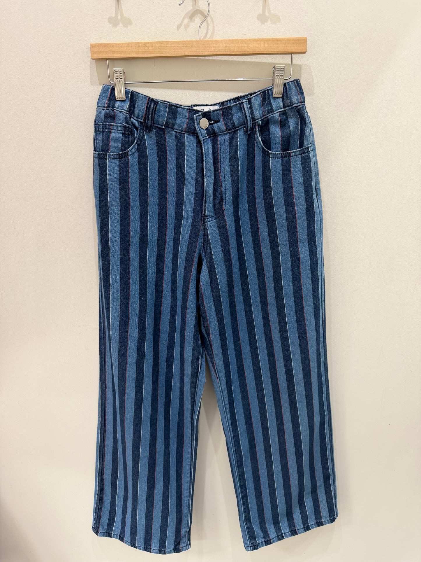 PANTALÓN VAQUERO RAYAS