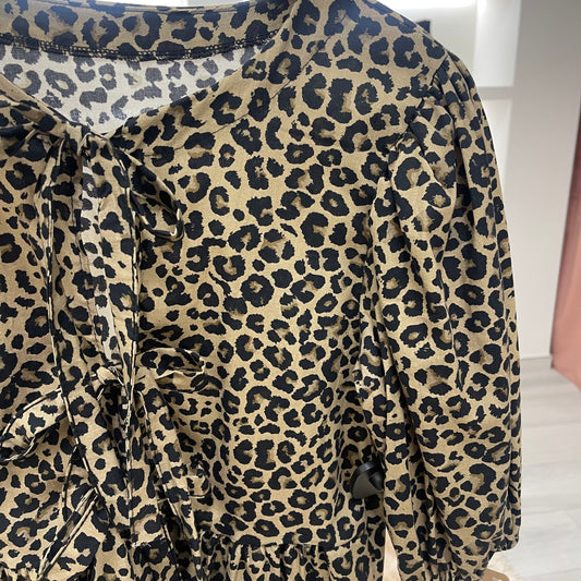 BLUSA LEOPARDO LAZOS