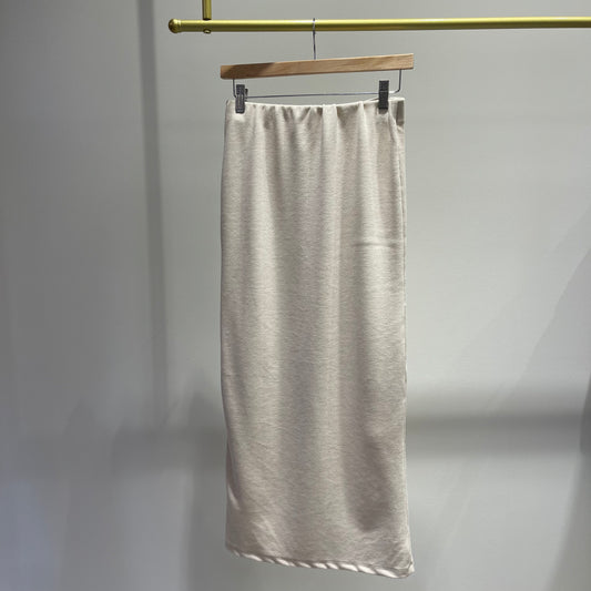 FALDA ALGODÓN BEIGE