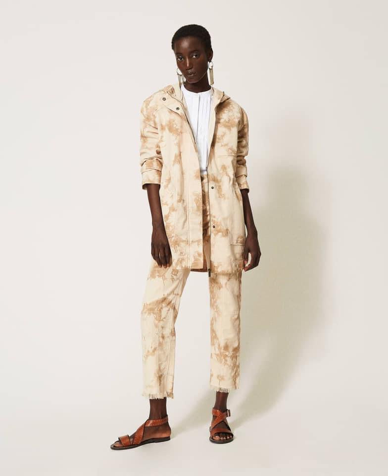 PARKA TIE DYE TWINSET