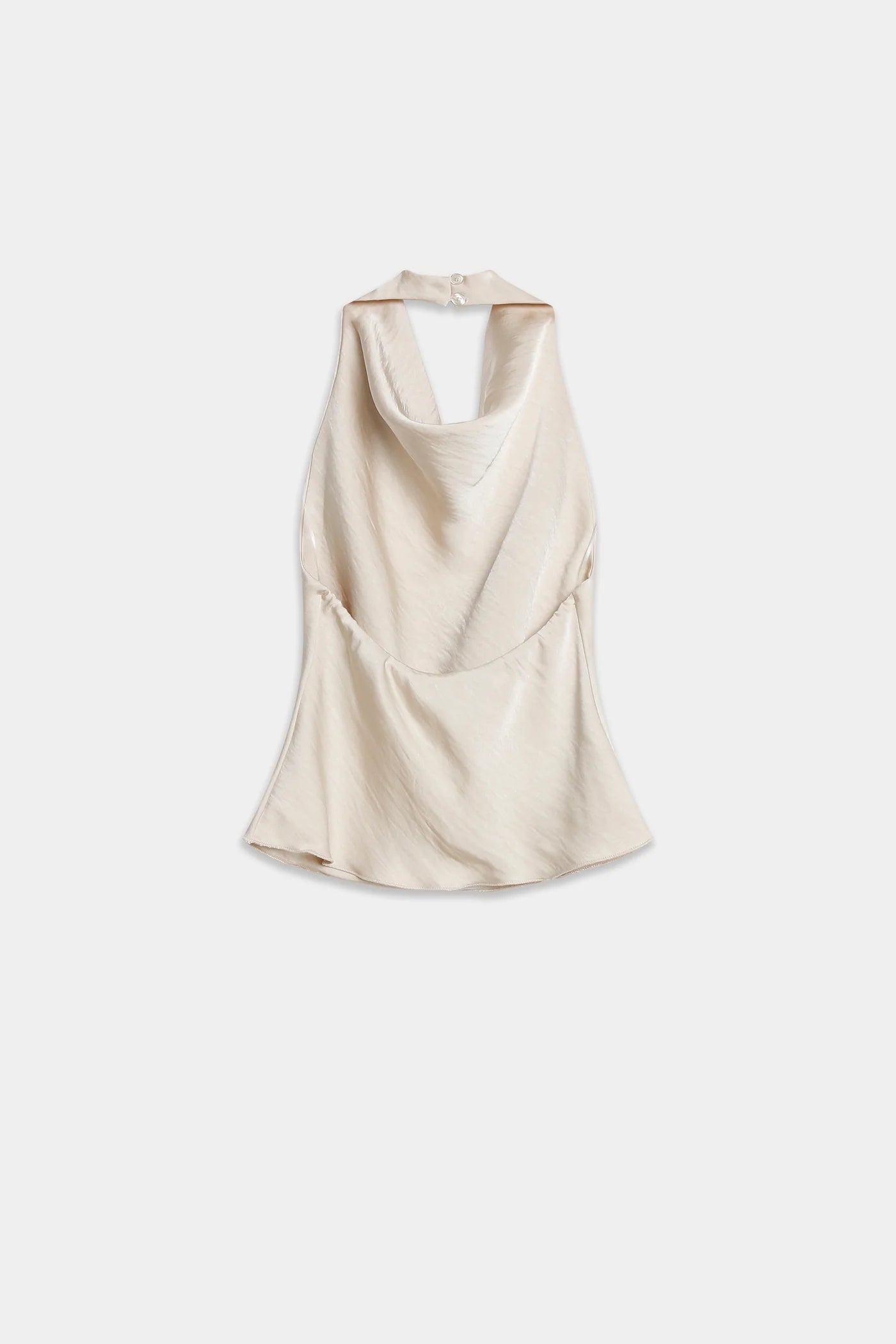 TOP SATINADO CHAMPAGNE
