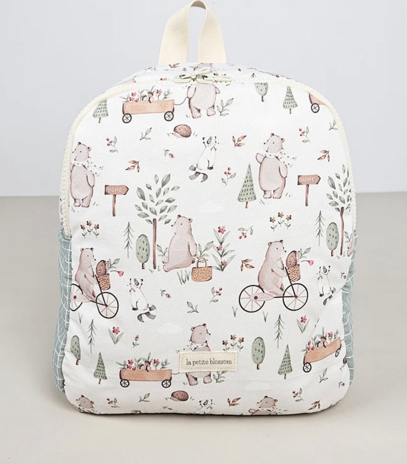 MOCHILA OSITO EN BICI