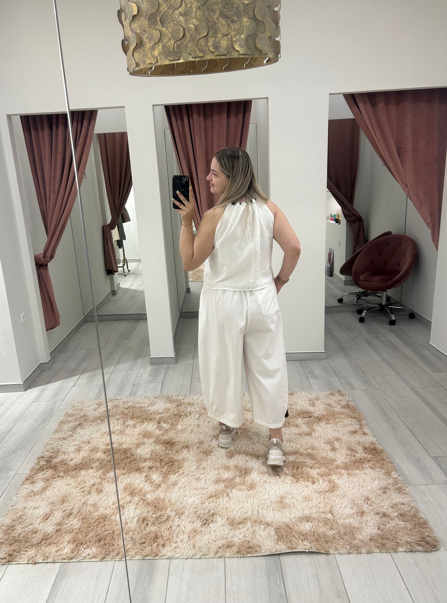 TOP BLANCO CUELLO PAÑUELO