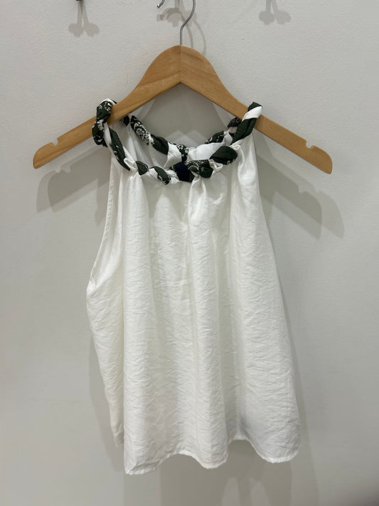 TOP BLANCO CUELLO PAÑUELO