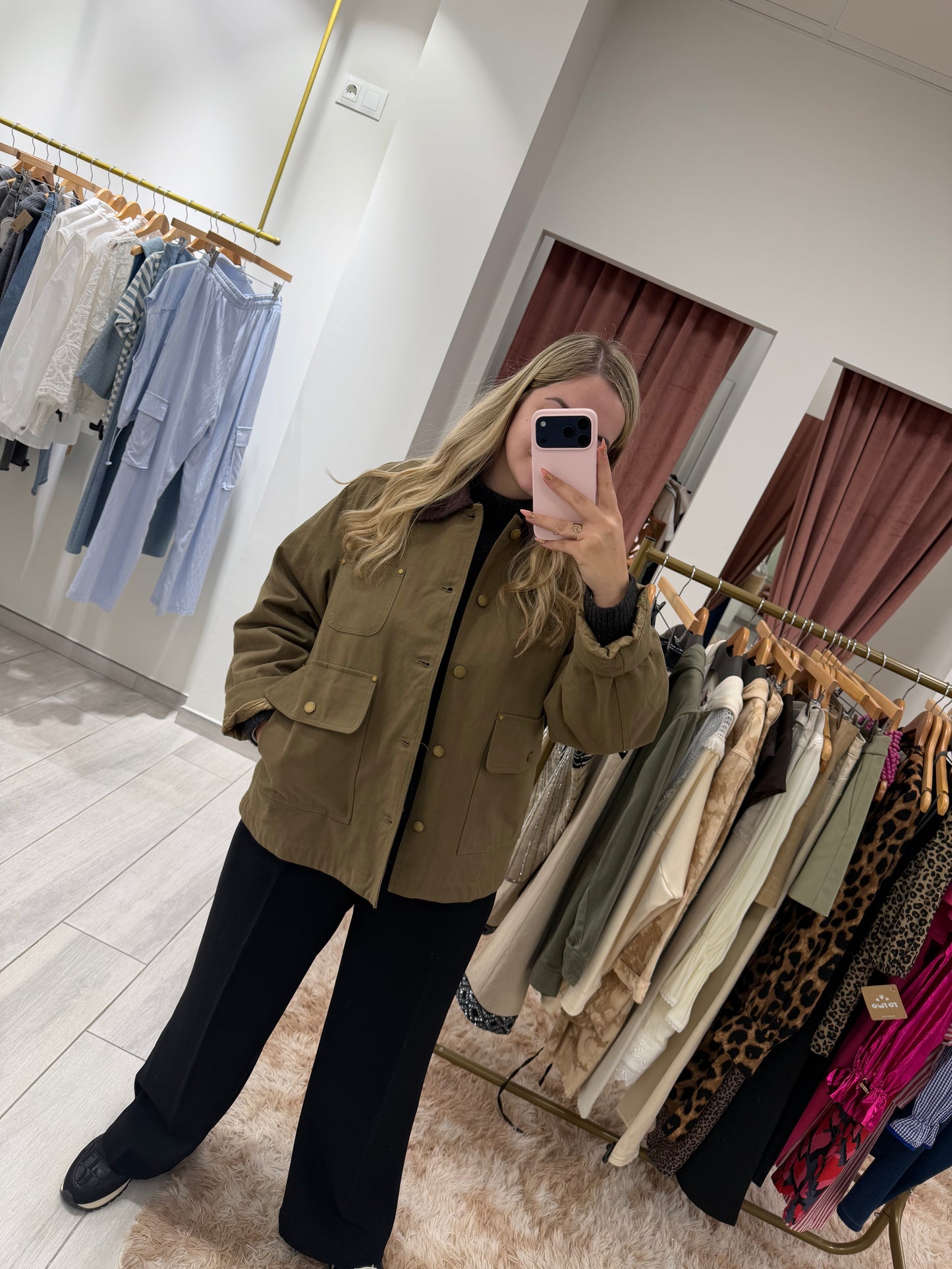 CAZADORA TIPO BARBOUR