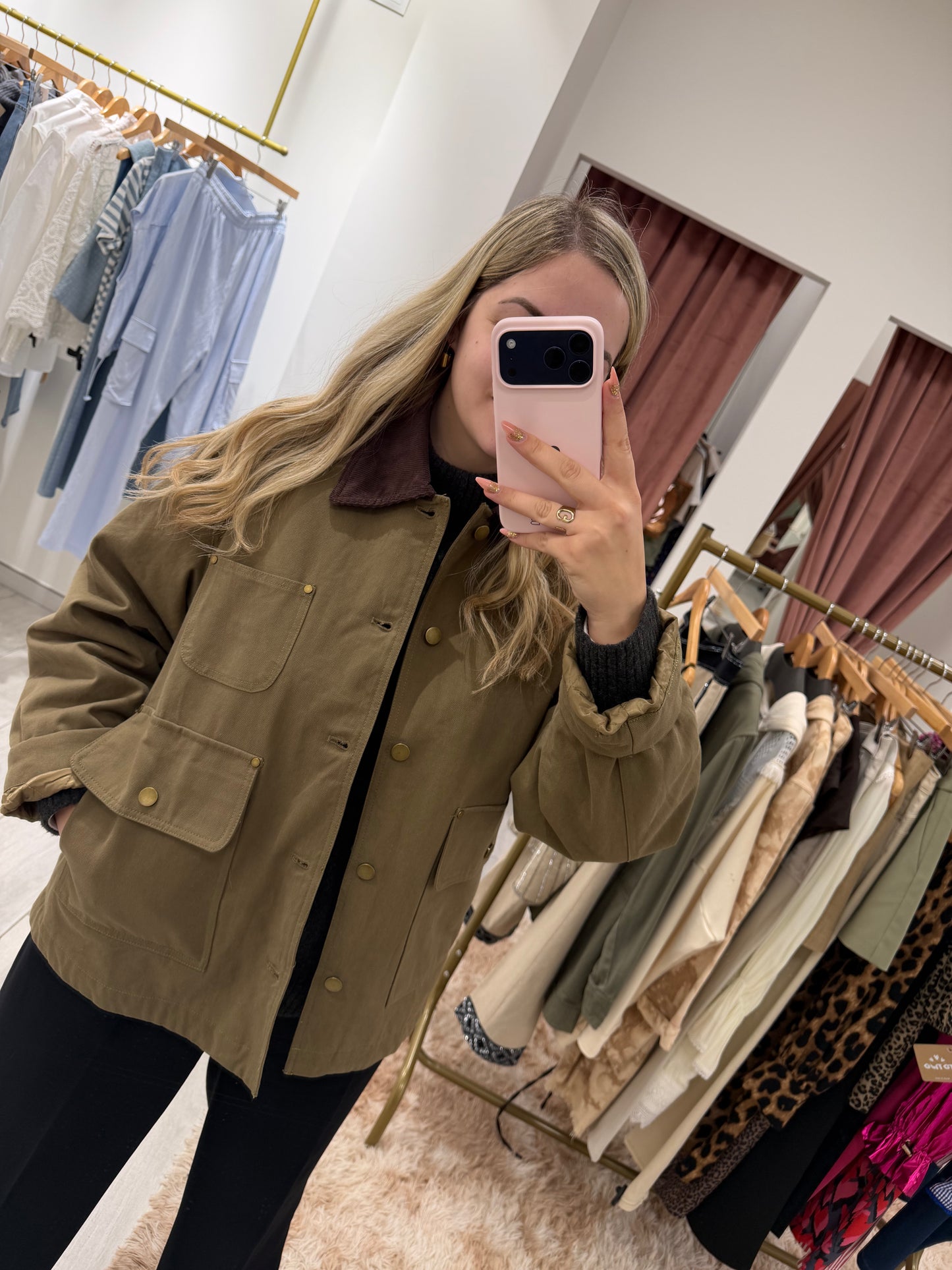 CAZADORA TIPO BARBOUR