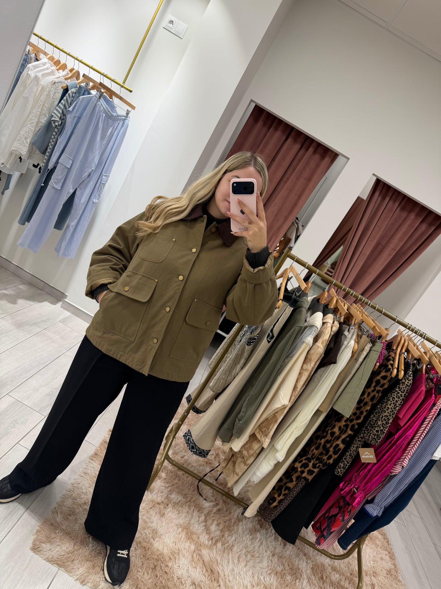 CAZADORA TIPO BARBOUR
