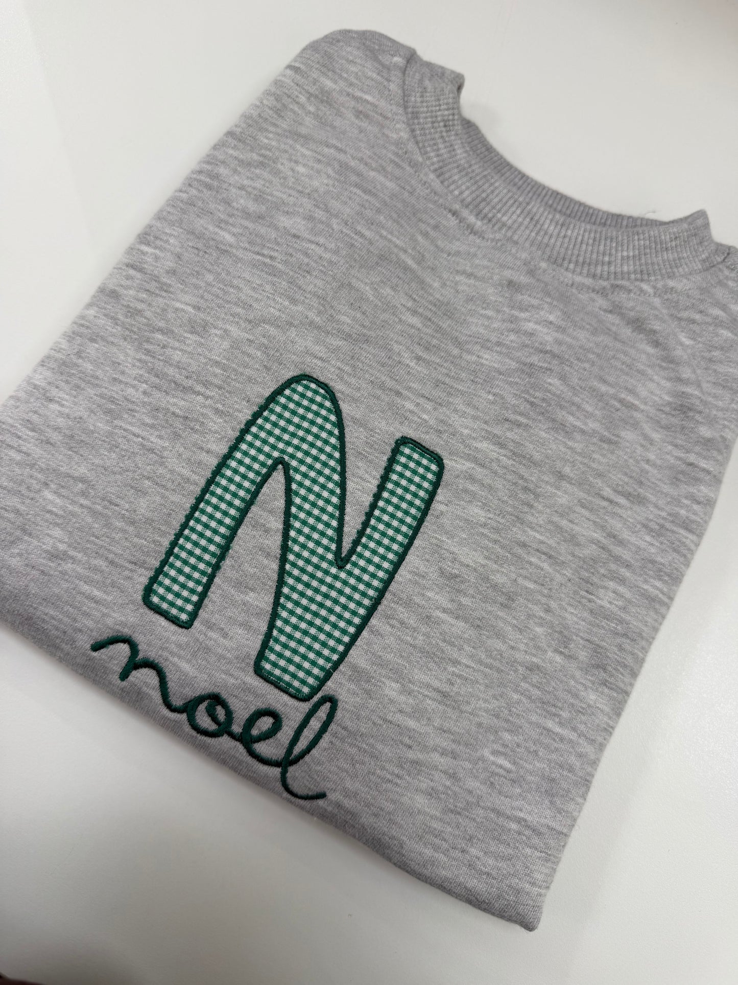 SUDADERA GRIS PERSONALIZADA