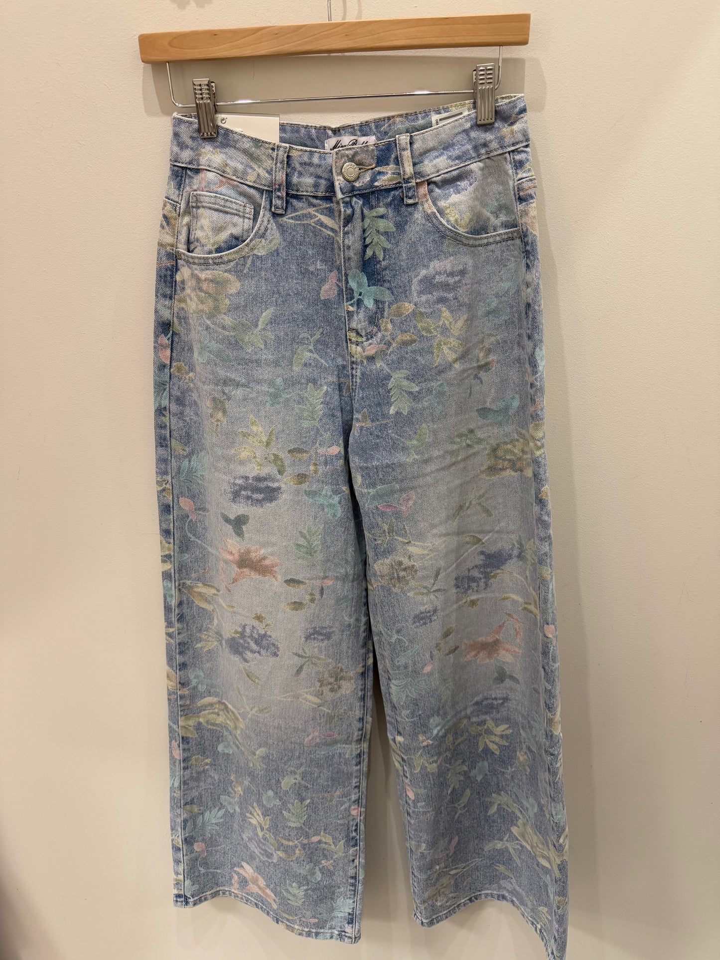 PANTALÓN ANCHO FLORES