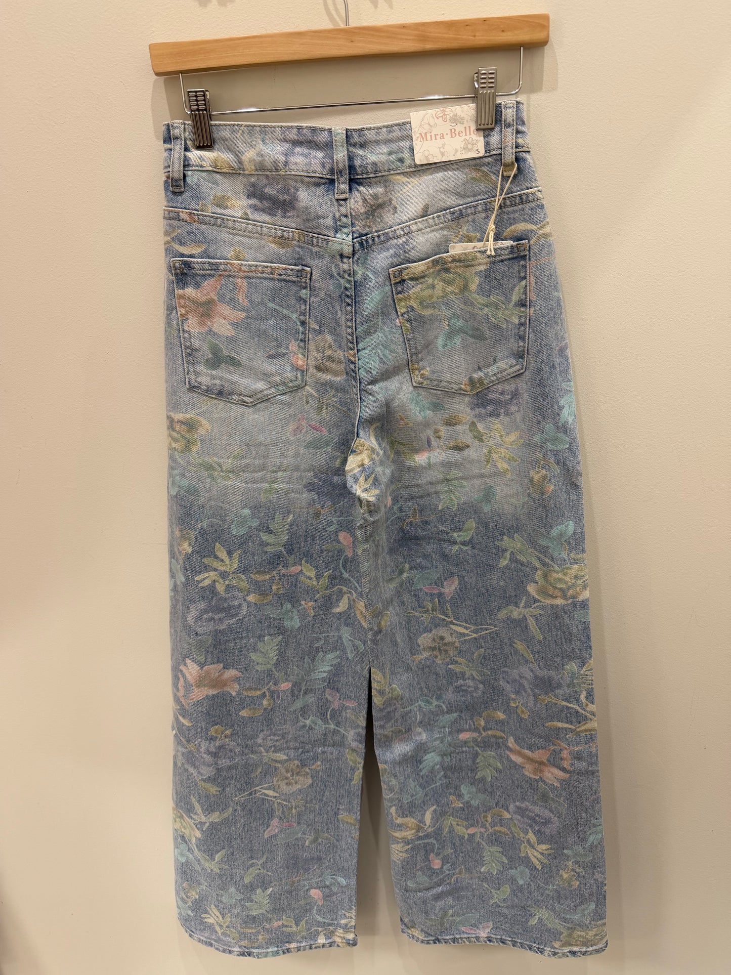 PANTALÓN ANCHO FLORES