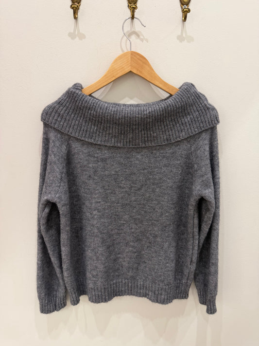 JERSEY CUELLO BARCO GRIS