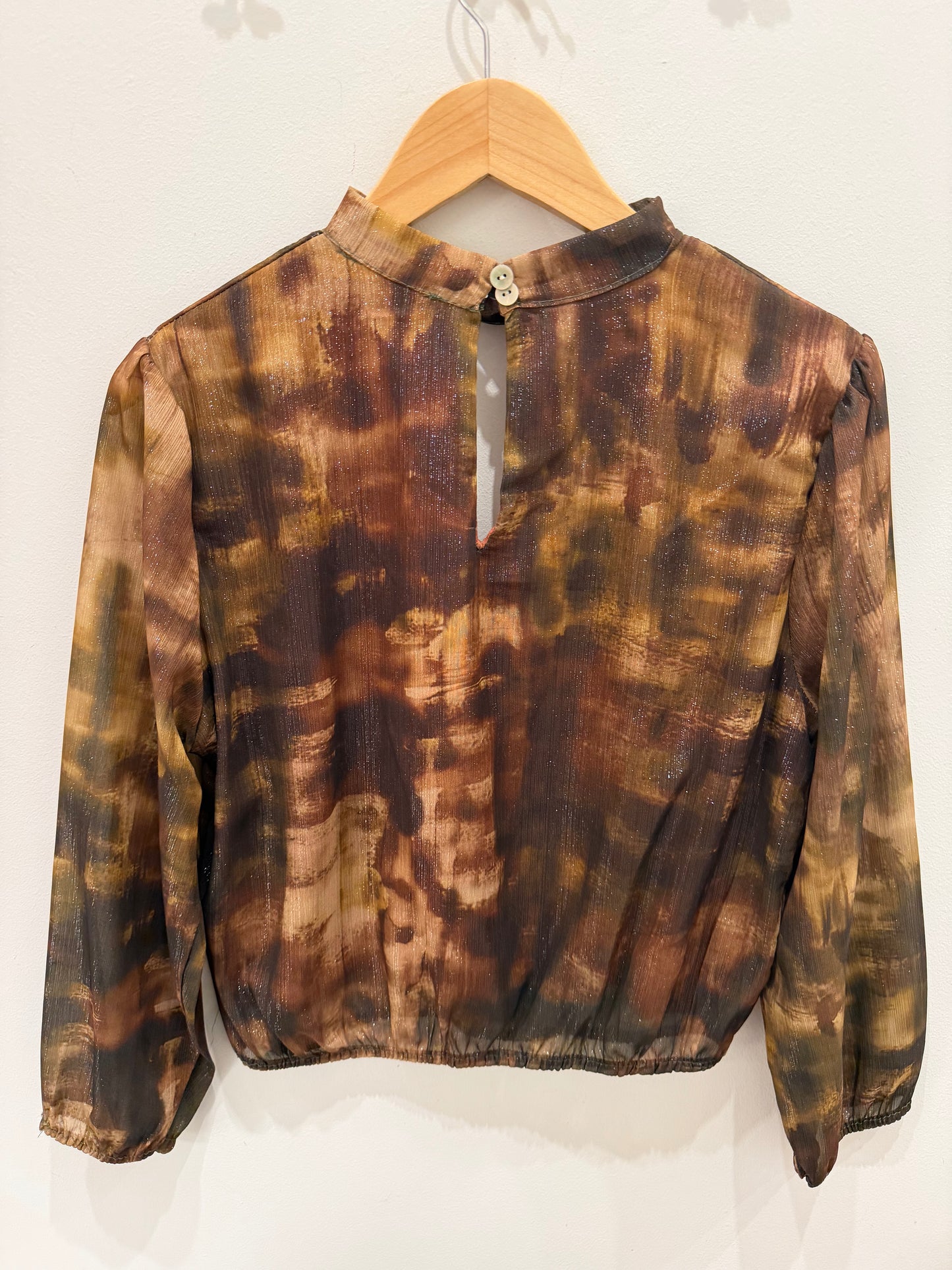 BLUSA ESTAMPADA CHOKER