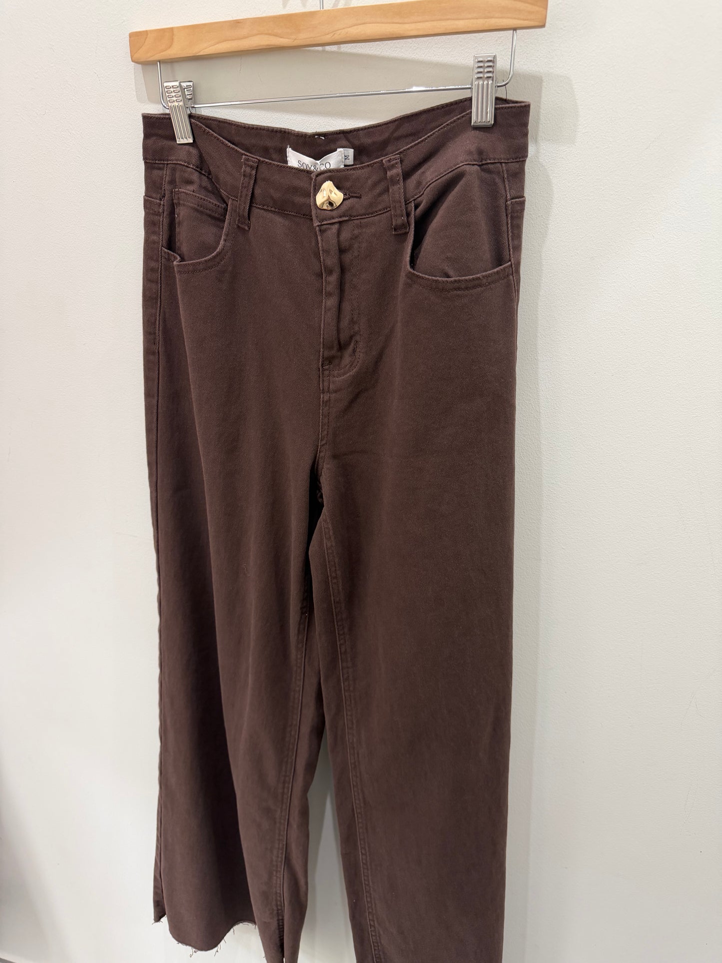 CONJUNTO VAQUERO MARRÓN