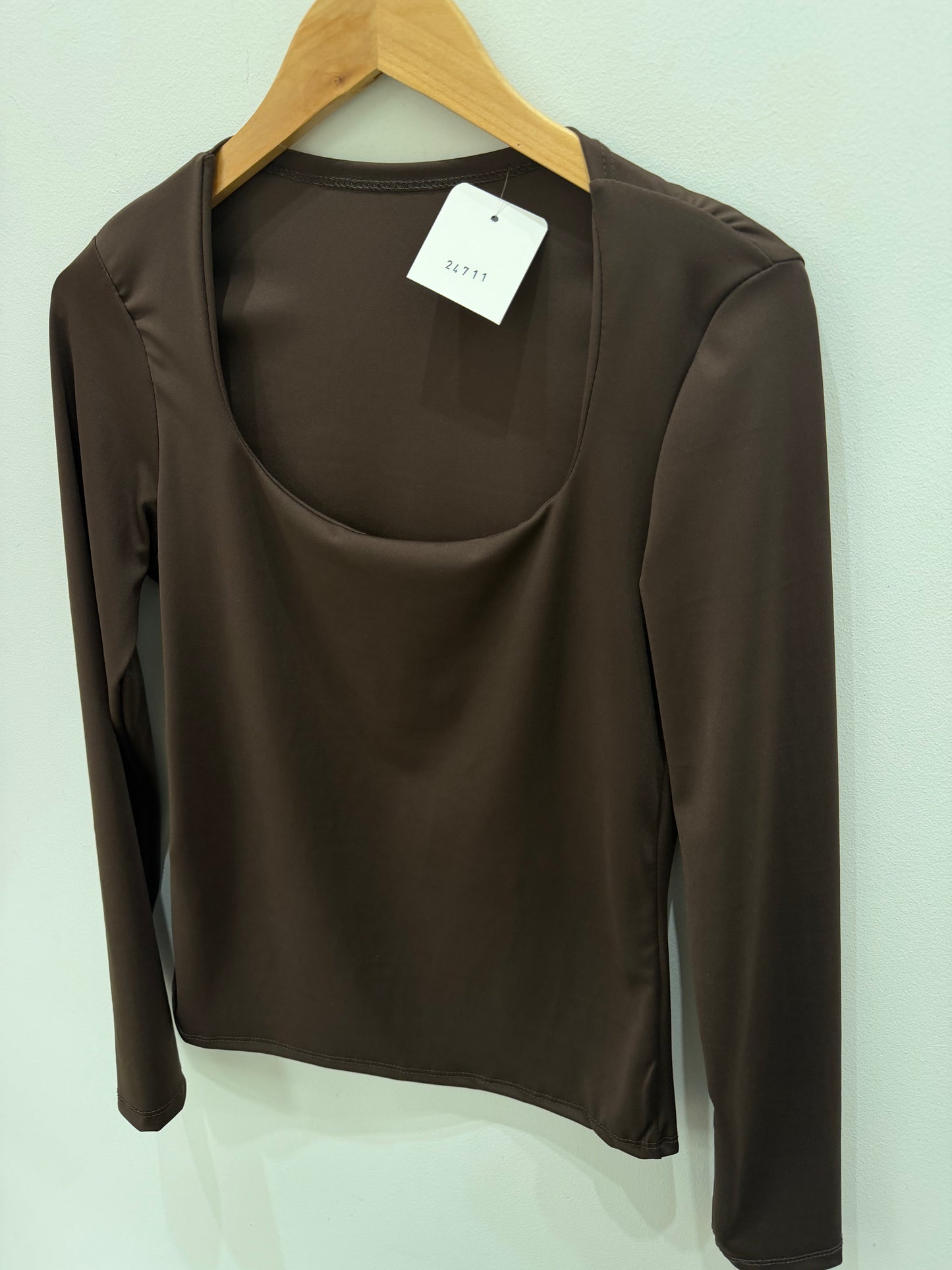 CAMISETA LYCRA MARRÓN
