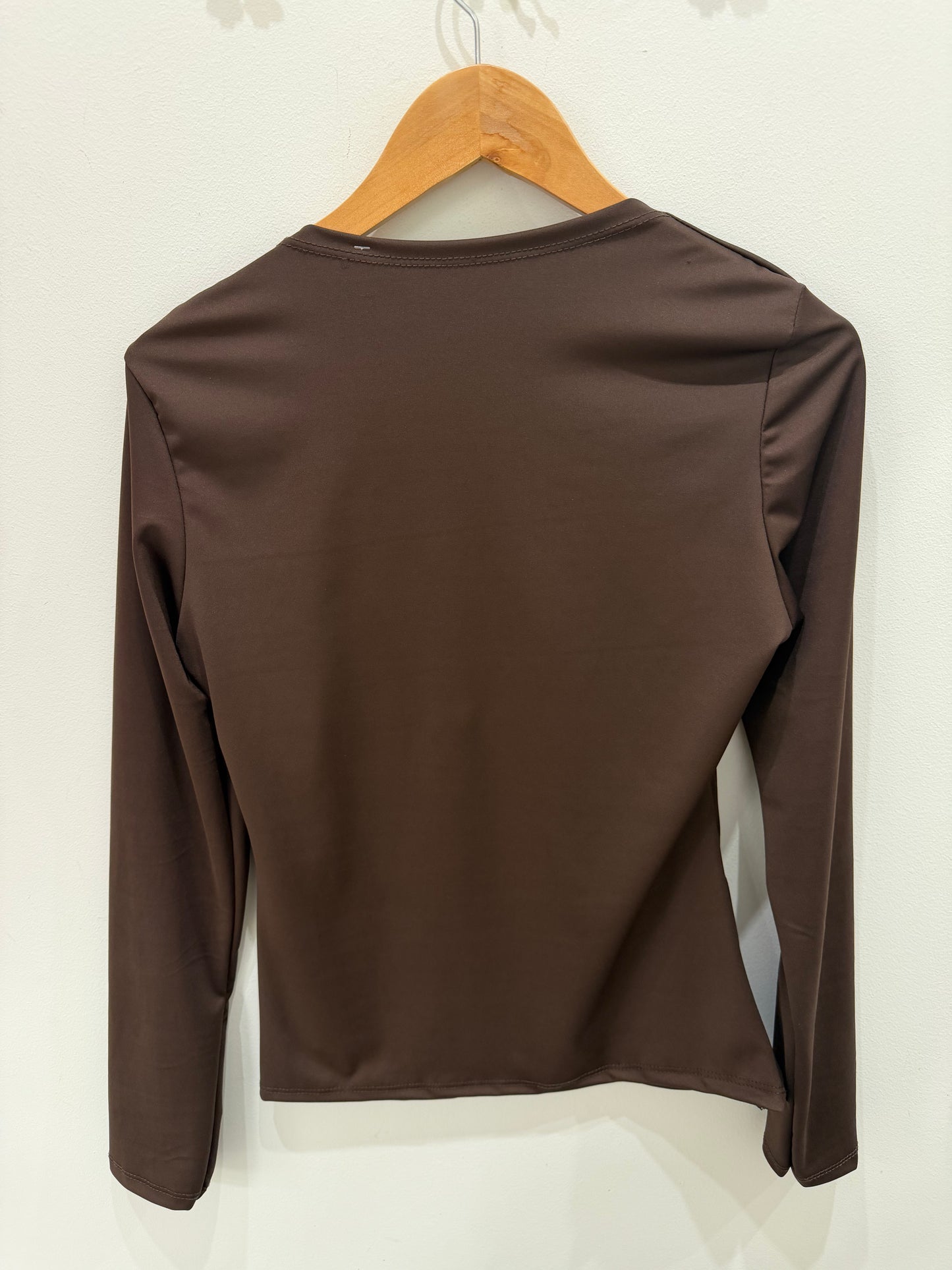 CAMISETA LYCRA MARRÓN