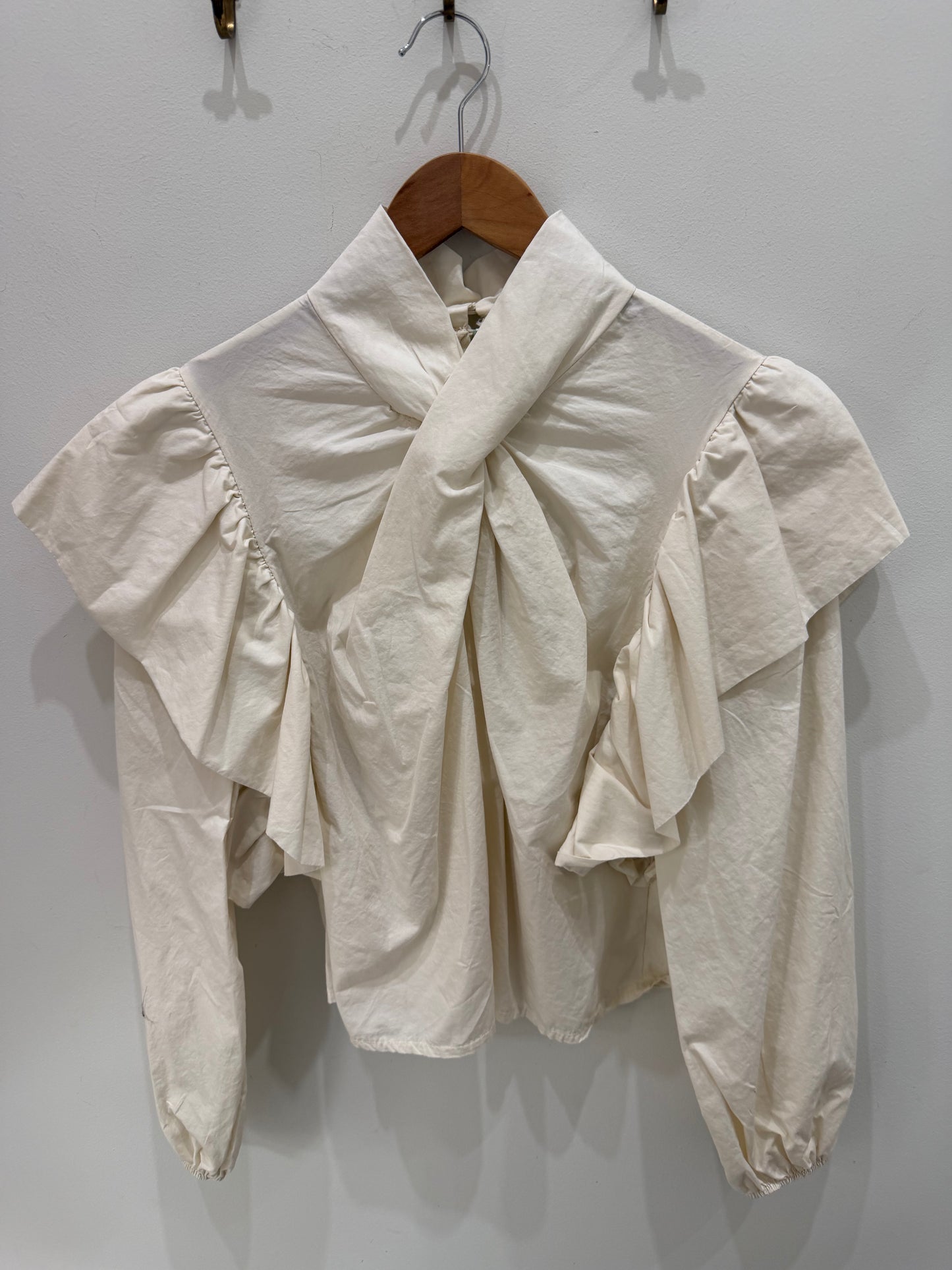 BLUSA CRUDO VOLANTES