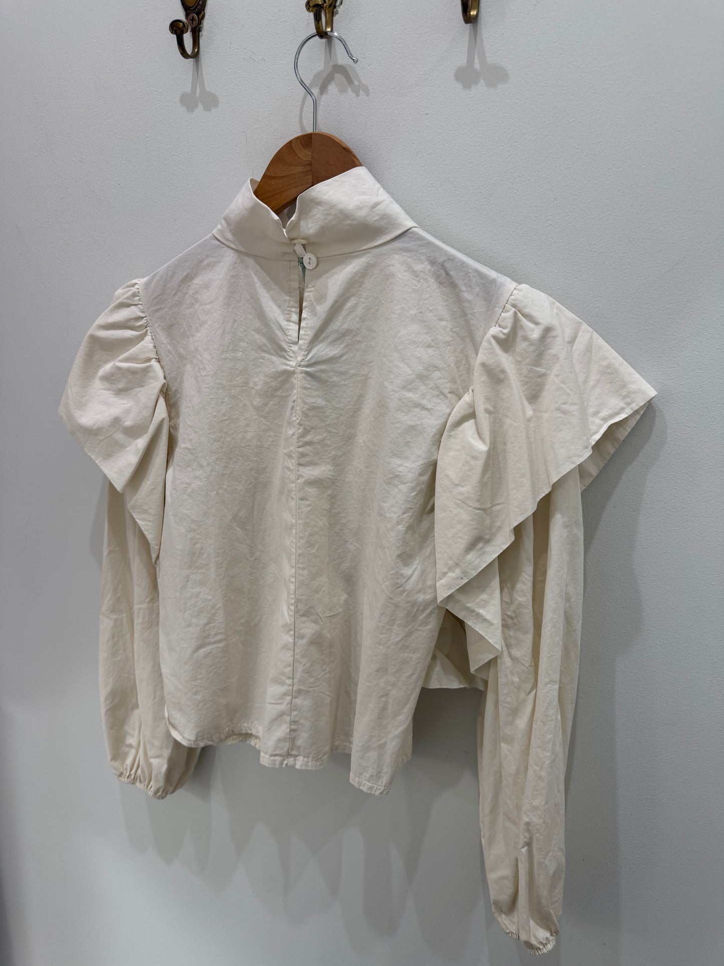 BLUSA CRUDO VOLANTES