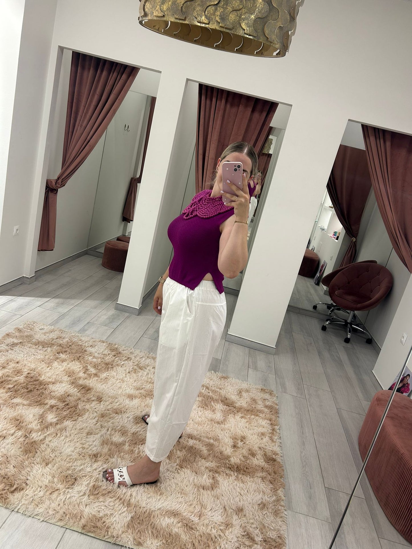 TOP FUCSIA