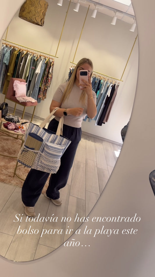 PACK BOLSO PLAYA AZUL